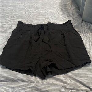 Ambiance High Waist Black Shorts